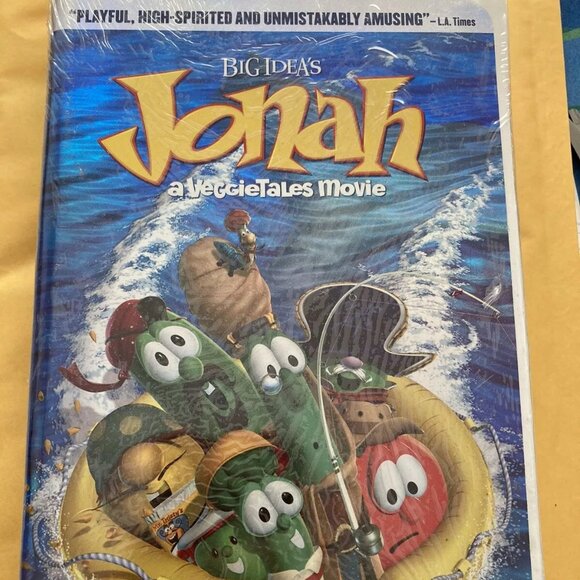 Big Ideas Jonah Veggie Tales VHS Movie New & Sealed clamshell - Picture 3 of 5